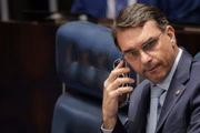 O senador Flávio Bolsonaro