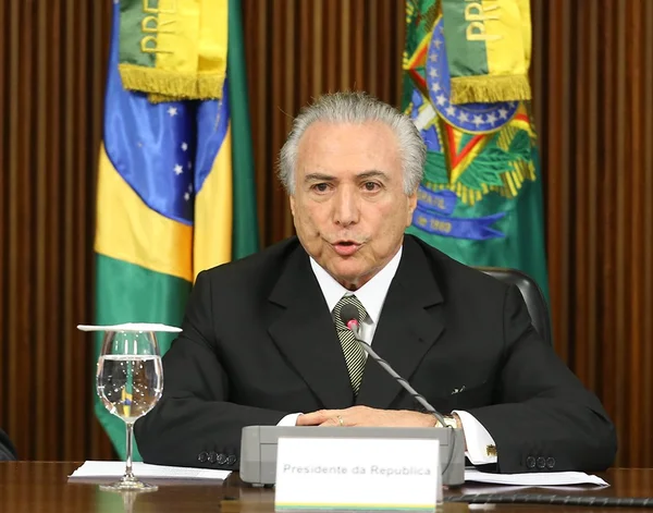 Temer anuncia as medidas econômicas de seu governo