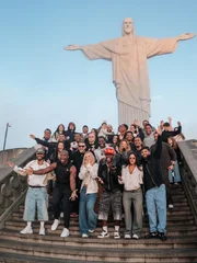 Virginia e Vini Jr. no Cristo Redentor Virginia e Vini Jr. no Cristo Redentor