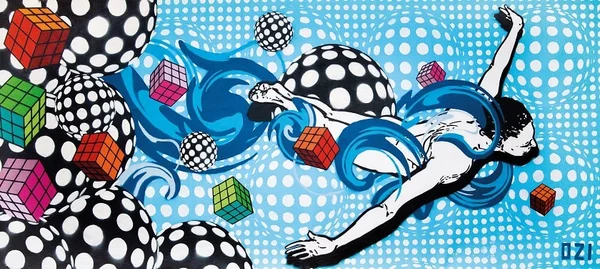 Grafiteiro paulistano Ozi faz exposição na Caixa Cultural