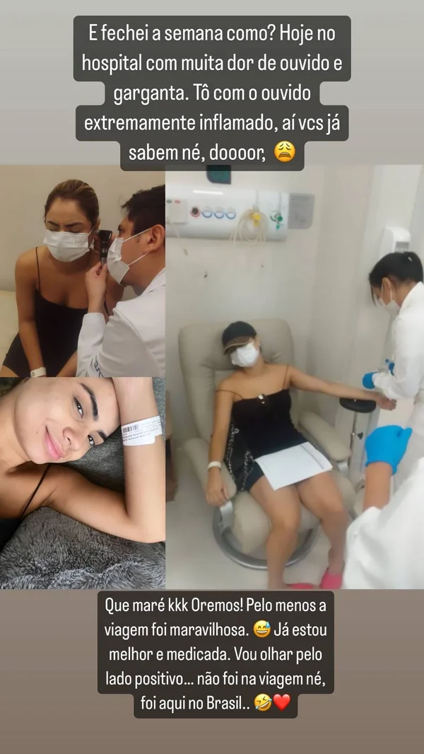 De volta ao Brasil, Lexa dá entrada em hospital - destaque galeria De volta ao Brasil, Lexa dá entrada em hospital - destaque galeria