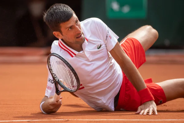 Novak Djokovic em Roland Garros