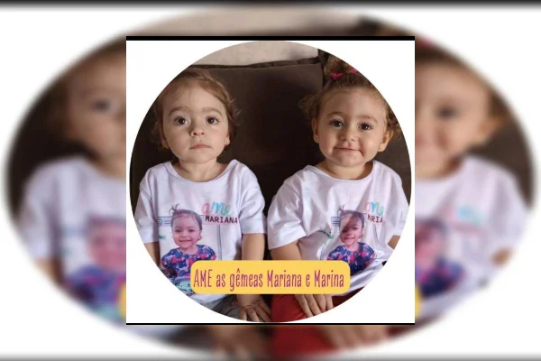 Gêmeas Mariana e Marina AME Capa