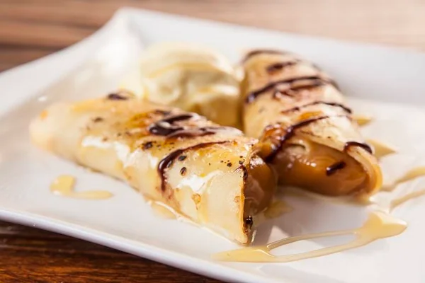 Panquecas recheadas de doce de leite fáceis de fazer: veja a receita