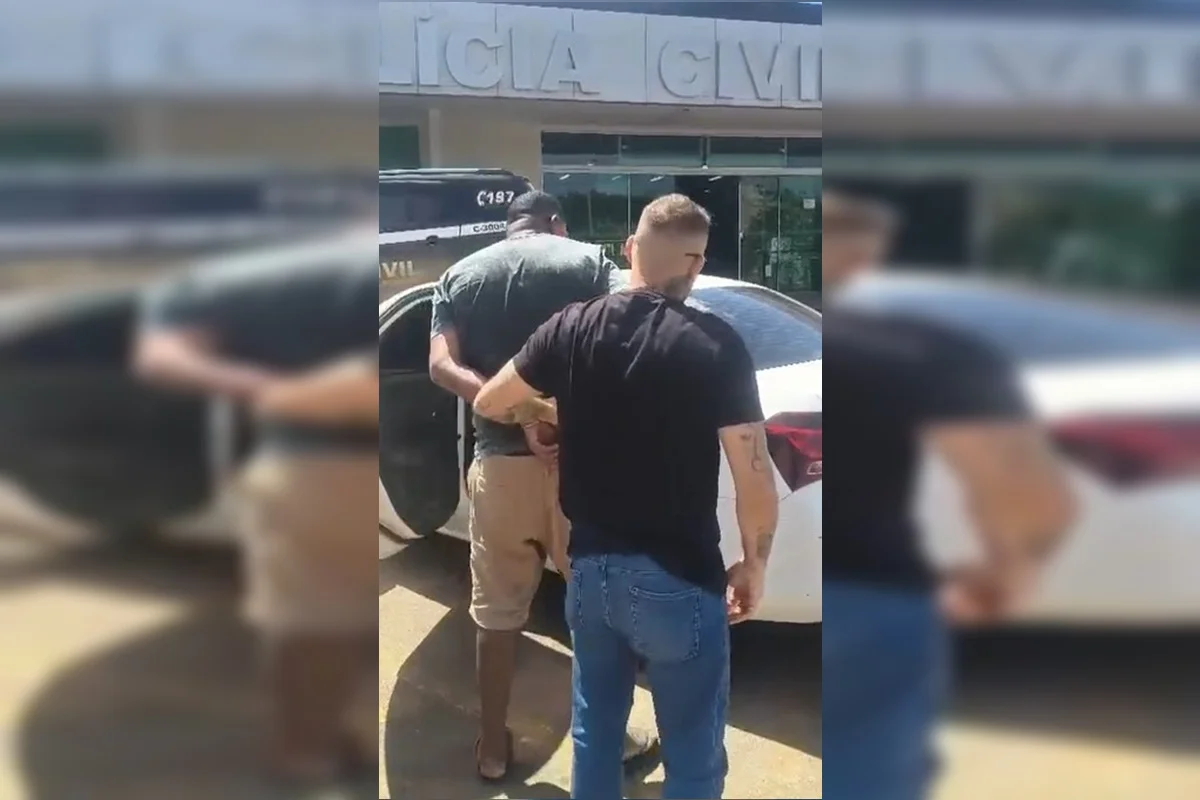 Um dos envolvidos foi preso pela Polícia Civil Um dos envolvidos foi preso pela Polícia Civil