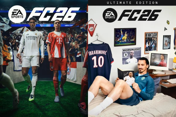Foto colorida de capa do EAFC26 - metrópoles