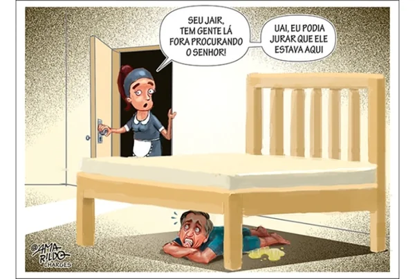 Charge do Amarildo