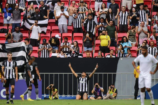 Botafogo dá show no DF e goleia Boavista por 4 x 0 na Arena BRB Mané Garrincha