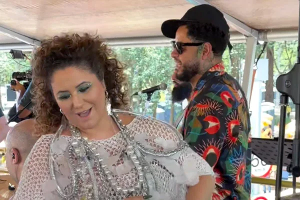 Maria Rita e Emicida no Ibirapuera. Pré-Carnaval - Metrópoles