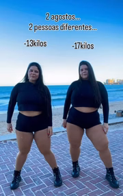 Elas perderam mais de 10 kg Elas perderam mais de 10 kg