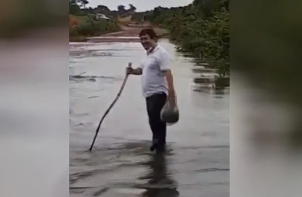 goias medico enfrenta enchente