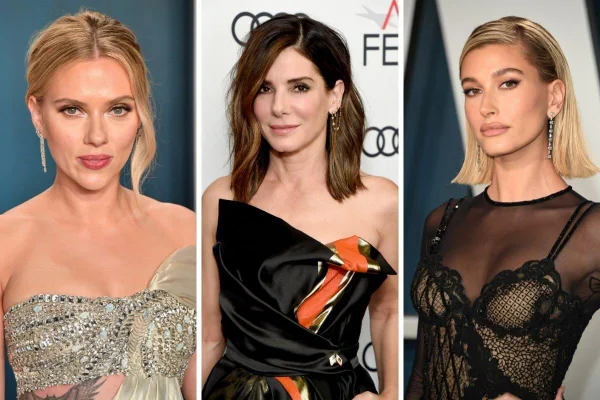 Scarlett Johansson, Sandra Bullock e Hailey Bieber