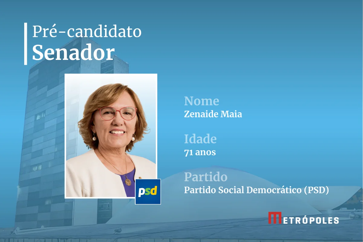 Candidata ao Senado - Zenaide Maia (PSD) RN Candidata ao Senado - Zenaide Maia (PSD) RN