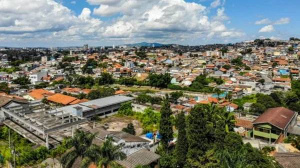 Imagem aérea de Ferraz de Vasconcelos, na Grande SP - Metrópoles