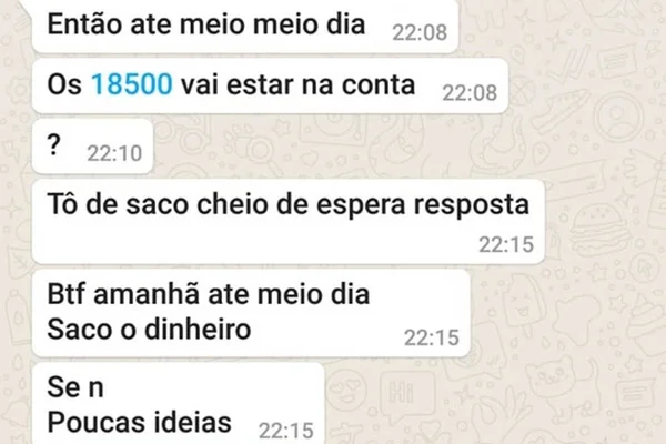 Jovem é preso por forjar o próprio sequestro e pedir R$ 18 mil para a mãe