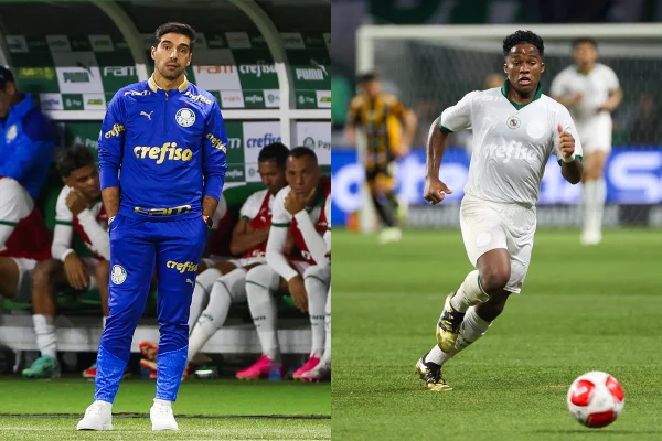 Abel “exige” nova camisa do Palmeiras e ganha presente de Endrick