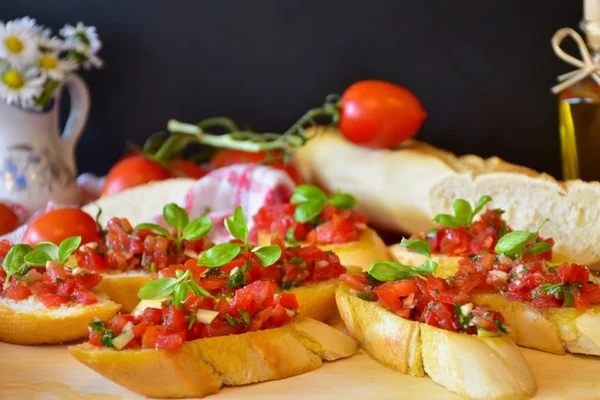 Brusqueta de tomate