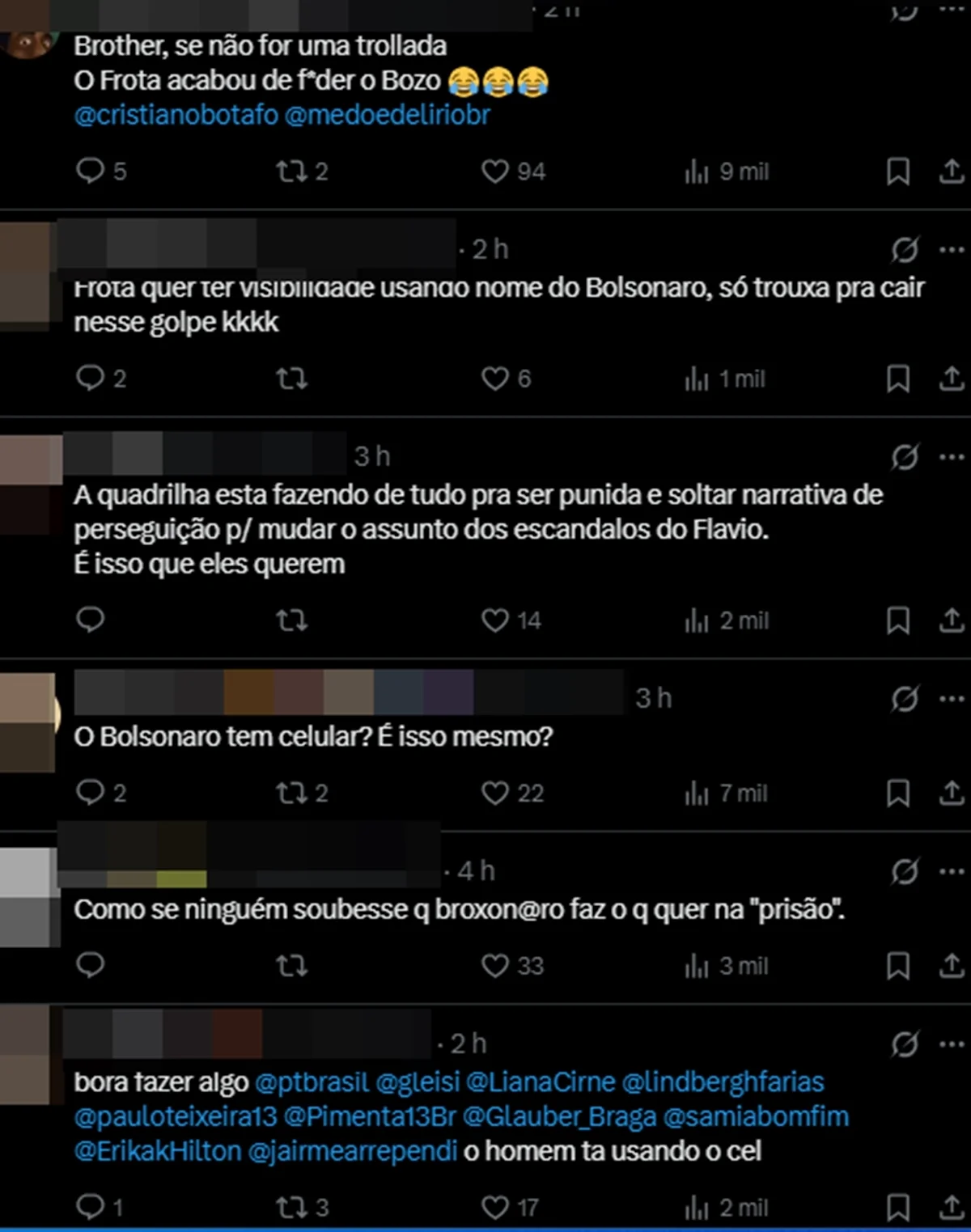 Ligação de Alexandre Frota ao vivo gera suspeita de contato com Bolsonaro - imagem 2 Ligação de Alexandre Frota ao vivo gera suspeita de contato com Bolsonaro - imagem 2