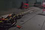 O piloto da moto morreu no local e a passageira, sua esposa, foi socorrida ferida ao Hospital Municipal de Diadema O piloto da moto morreu no local e a passageira, sua esposa, foi socorrida ferida ao Hospital Municipal de Diadema