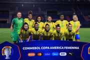 Brasil e Colômbia empataram em 0 x 0 na Copa América feminina