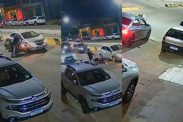 atropelamento motociclista Governador Valadares