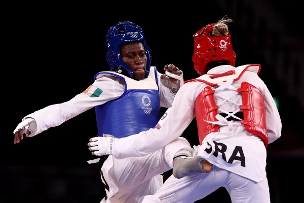 Milena Titoneli perde de marfinense na disputa do bronze no taekwondo