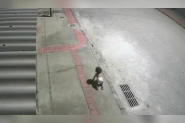 Bebê é encontrada sozinha engatinhando na rua durante a madrugada no ES