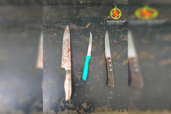 Homem é preso após esfaquear ex-namorado da prima durante briga no DF