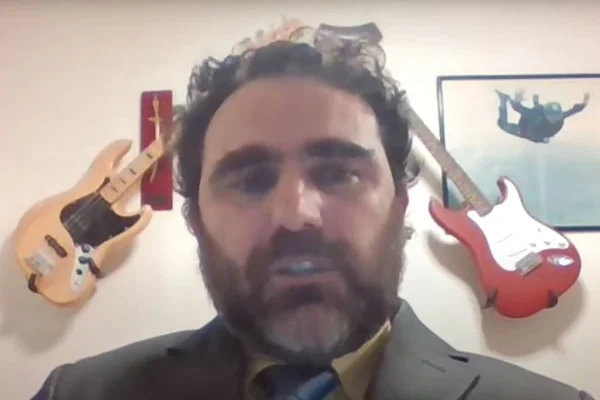 imagem colorida de Coronel Marcio Resende em interrogatório no STF