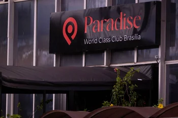 Fachada da nova boate da familia Fayed, Paradise. O estabelecimento foi inaugurado nesta segunda feira 07/02. Local: Setor Hoteleiro Norte. Foto: Igo Estrela/Metrópoles.