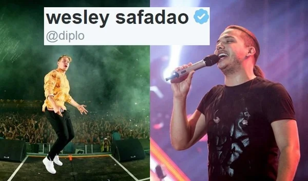 Depois de show no Lollapalooza, Diplo troca seu nome no Twitter para Wesley Safadão