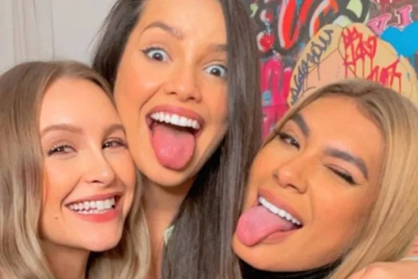 Ex-BBBs Carla Diaz, Juliette e Pocah se reencontram: “Muita fofoca”