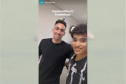 O jogador enviou um celular para Erick postar sua rotina O jogador enviou um celular para Erick postar sua rotina
