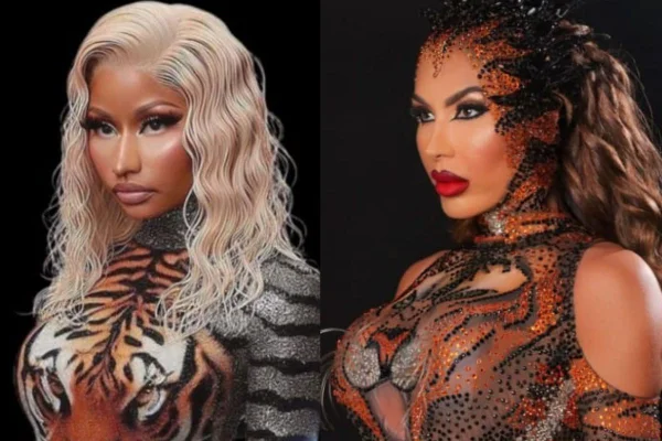 Rainha das supercoxas, Andrea Andrade mostra look inspirado em Nicki Minaj