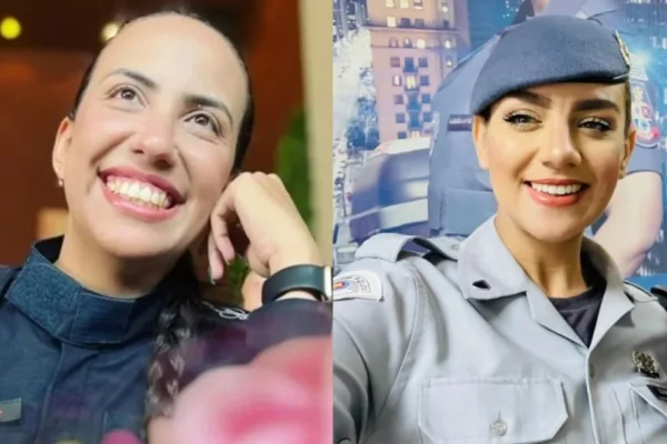 Imagem colorida mostra as duas agentes vítimas de feminicidio em um mês - Metrópoles