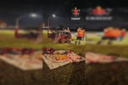 O Corpo de Bombeiros foi acionado às 20h57 para atender a ocorrência O Corpo de Bombeiros foi acionado às 20h57 para atender a ocorrência