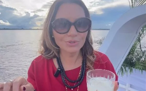 A primeira-dama Janja em vídeo em Belém