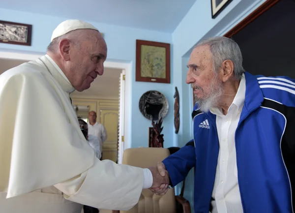 Papa se reúne com Fidel Castro em Havana