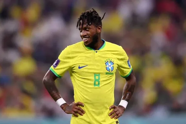 Na foto, o jogador Fred, que será titular da Seleção Brasileira no jogo contra a Suíça - Metrópoles