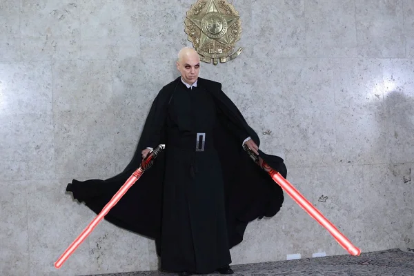 Imagem de Alexandre de Moraes publicada por Elon Musk