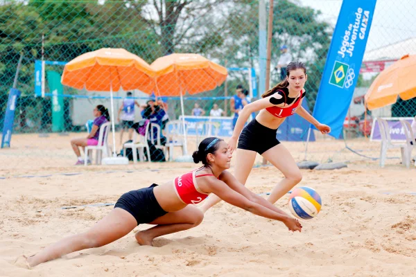 Jogos da Juventude: veja como foram as finais do Vôlei de Praia
