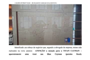 Lousa localizada no escritório de Vorcaro Lousa localizada no escritório de Vorcaro