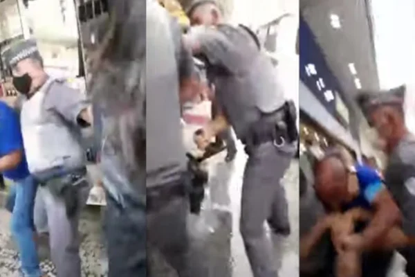 Vendedor de açaí relata agressão da PM em SP: “Tentaram me matar”