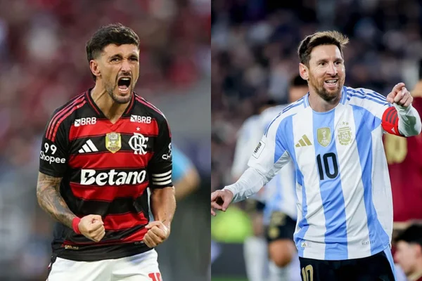 Arrascaeta e Messi são finalistas do prêmio Rei da América