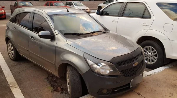 Carro de motorista de aplicativo apreendido