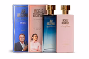 Eles lançaram linha de cosméticos, perfume