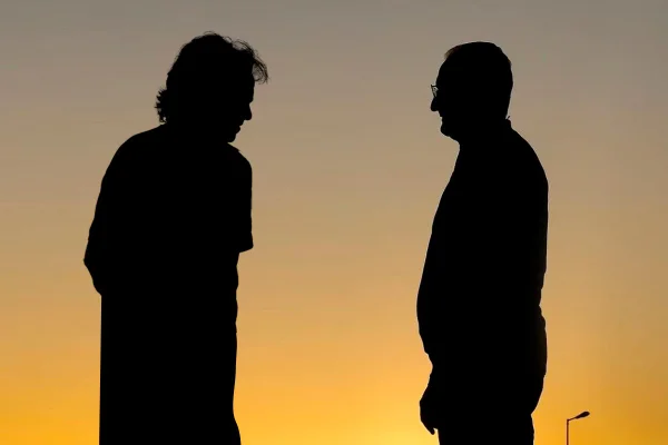 Sombras de Jorge Jesus e Dorival Júnior, técnicos do Flamengo - Metrópoles