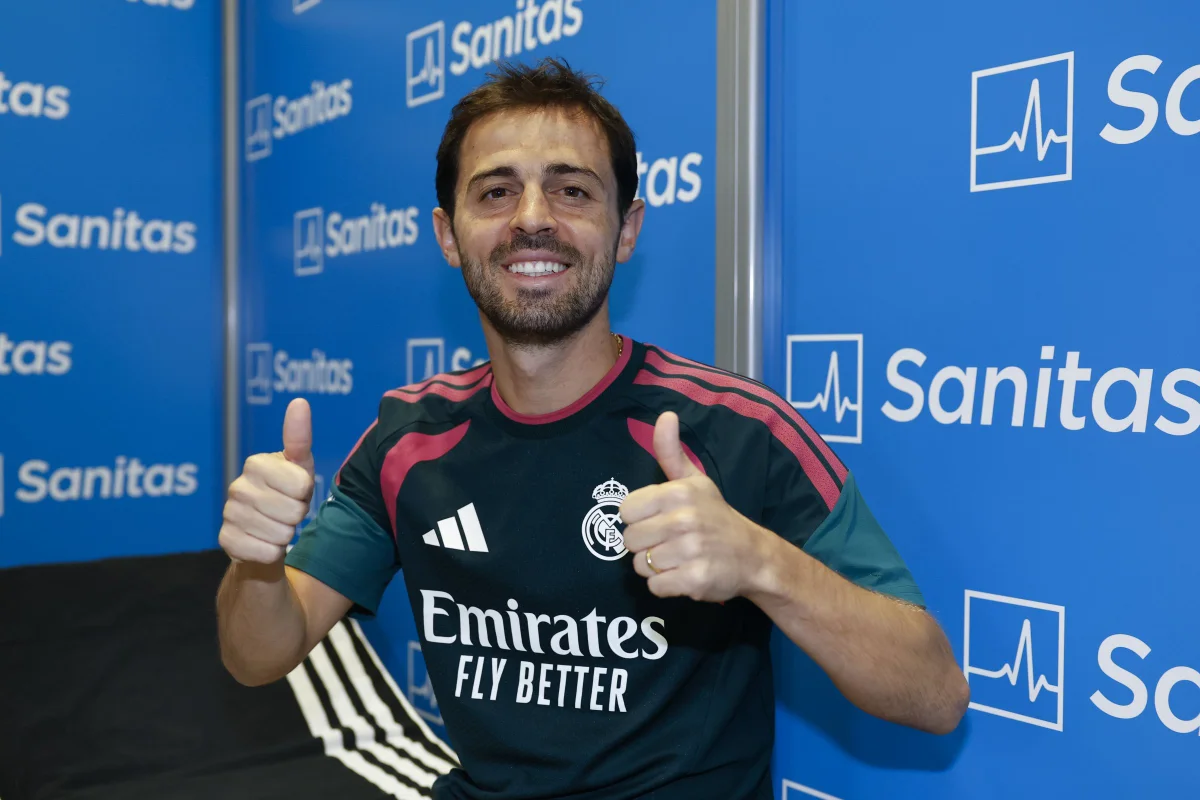 Bernardo Silva se apresenta ao Real Madrid após férias