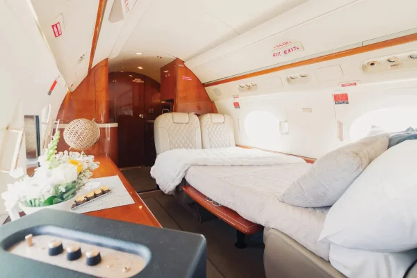 Jato Gulfstream G400 da empresa Baires Fly
