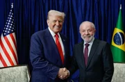 Lula e Trump na Malásia Lula e Trump na Malásia